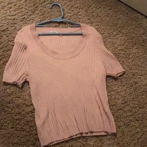 Light pink crop top